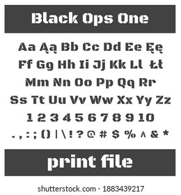 Nice alphabet letters font set. Classic typography fonts with trendy letters thin, bold, uppercase, lowercase and numbers. vector illustration