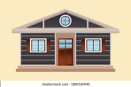 
Nice Animated House With Gradients