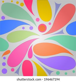 Nice art  colored abstract background
