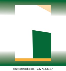 fondo agradable color sencillo verde naranja y blanco