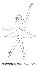 Nice ballerina sketch