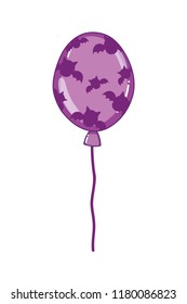 nice balloon accessory with bats style