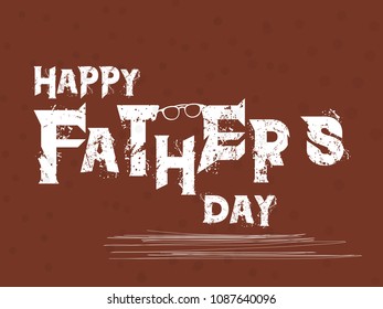 nice and beautiful abstarct or poster for Father's Day with nice and creative design illustration.