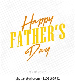 nice and beautiful abstarct or poster for Father's day with nice and creative design illustration.