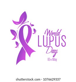 Nice Beautiful Abstarct Poster Lupus Day Stock Vector (Royalty Free ...