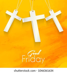 Nice and beautiful abstract for Good Friday with nice and creative design illustration in a background.
