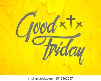 Nice and beautiful abstract for Good Friday with nice and creative design illustration in a background.