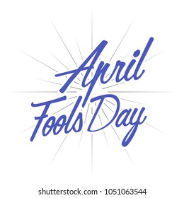 Nice and Beautiful abstract or poster for April Fool's Day with nice and creative design illustration, 1st of April, Fool's Day.