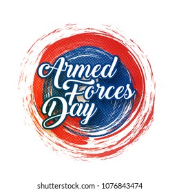 nice and beautiful abstract or poster for Armed Forces Day with nice and creative design illustration in a creative background.