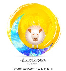 nice and beautiful abstract or poster for Eid Al Adha Mubarak with nice and creative design illustration.