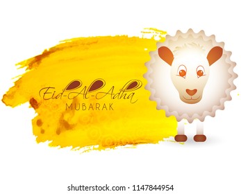 nice and beautiful abstract or poster for Eid Al Adha Mubarak with nice and creative design illustration.