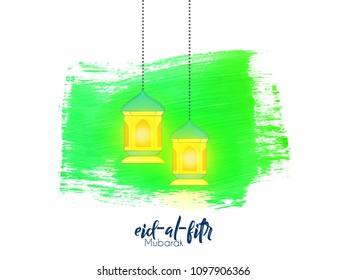 nice and beautiful abstract or poster for Ramadan Kareem or Eid Al Fitr with nice and creative design illustration. 