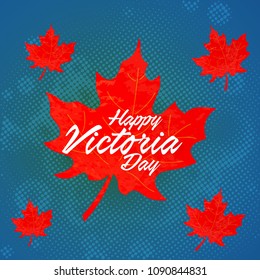 nice and beautiful abstract or poster for Victoria Day with nice and creative design illustration in a background, 21st of May.