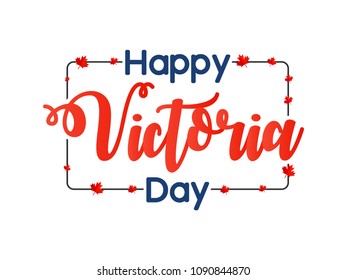 nice and beautiful abstract or poster for Victoria Day with nice and creative design illustration in a background, 21st of May. - Shutterstock ID 1090844870