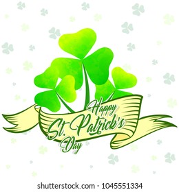 nice and beautiful abstract for Saint Patrick Day with nice and creative design illustration. 