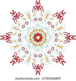 a  nice beautiful mandala design