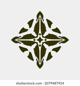 nice and beautiful ornament vector image illustration for display or meditation place