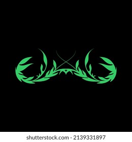 nice and beautiful plant vector for wedding decoration