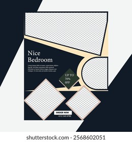 Nice Bedroom Template Flyer Desgin