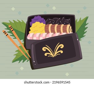 nice bento poster with items