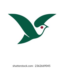 nice bird illustration vector -