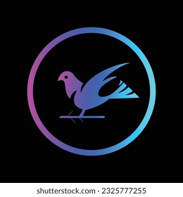 nice bird logo and desine