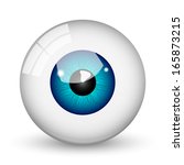 Nice blue eye ball 