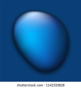 nice blue stone