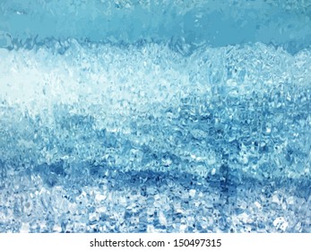 Nice blue water background 