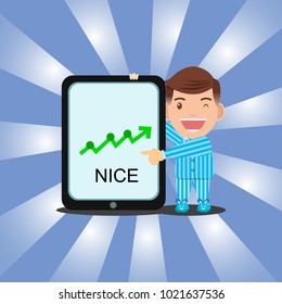 nice business look table and work in home with sleep
