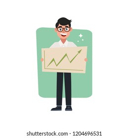 Nice Businessman Character