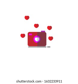 nice camera icon template design