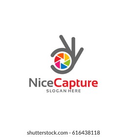 Nice Capture logo template designs