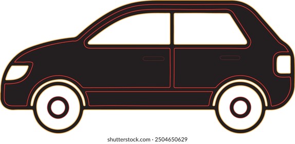 nice car icon vector eps