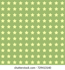 Nice cartoon star pattern with different stars icons on dark background