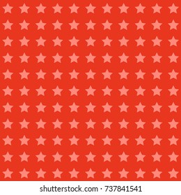 Nice cartoon star pattern with different stars icons on dark background. Original vector pattern for textile, web etc.