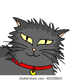 nice cat draw