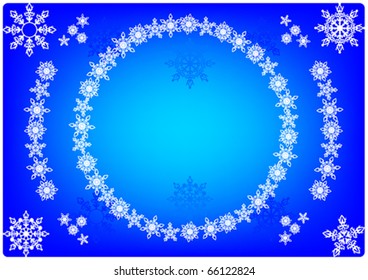 Nice christmas themed frame/border.