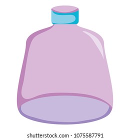 nice and clean glass bottle object style