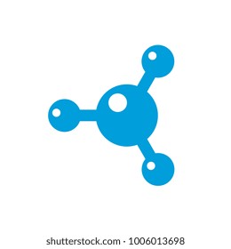 Nice and clean technology logo isolated on white background. Available in EPS vector format.