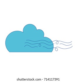 nice cloud with fresh wind weather
