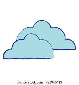 nice clouds natural weather design