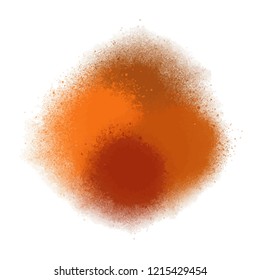 nice colored spray paints for banner and advertising backgrounds. vector asset