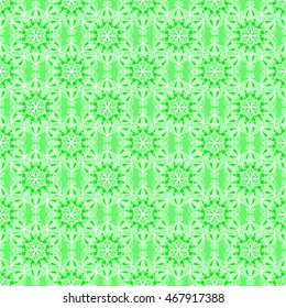 Nice colorful  Mandala. Vector Seamless Pattern.
