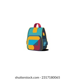 Bonito Vector de Bolsa Colorida.