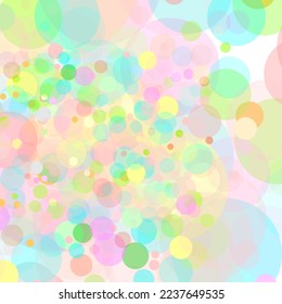 Nice composition with colorful circles in various sizes background.abstract balls for design of banner, poster, booklet, report, magazine.overlapping colorful circle background