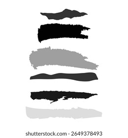 agradável e legal arte pincel tipo texto preencher formas vetor definir arte design fundo