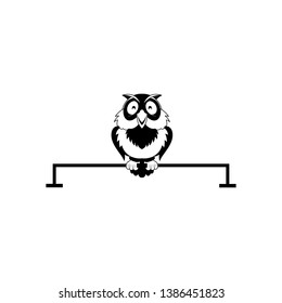 Nice and Cool Owl Illustration