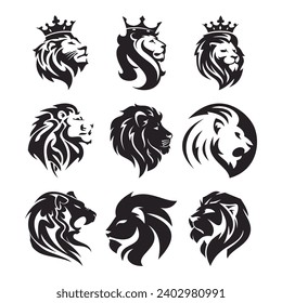 nice and cool set of tiger head icons