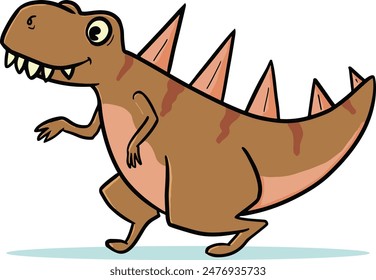 a nice and cute dinosaur